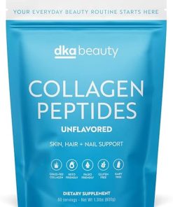 Dr. Kellyann Unflavored Collagen Peptides Powder (60 Servings) – Grass-Fed- Keto & Paleo-Friendly
