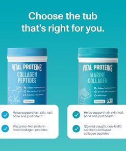 Vital Proteins Marine Collagen Peptides Powder Supplement for Skin Hair Nail Joint – Hydrolyzed Collagen 2