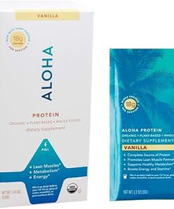 ALOHA Organic Plant-Based Protein Powder- Vanilla