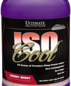 Ultimate Nutrition ISO Cool Whey Protein Isolate Powder- No Fat