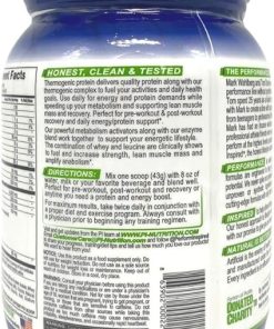 Performance Inspired Diet & Energy Whey Protein – 25G Clean Protein – L-Carnitine & Leucine – Digestive Enzymes – Green Tea Extract – Gluten 2