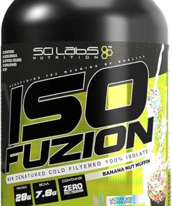 Iso Fuzion 100% Whey Isolate by Scilabs Nutrition | 28g Non Denatured Protein Powder- Birthday Cake Flavor 2