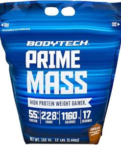 BodyTech Prime Mass- Chocolate (12 lbs./17 Servings)