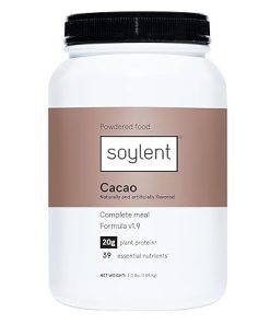Soylent Complete Nutrition Meal Replacement Protein Powder- Cacao – Plant Based Vegan Protein