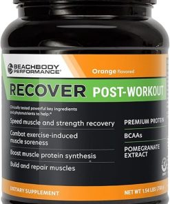 BODi Recover Whey Protein Powder Blend– Post-Workout Orange Whey Supplement for Muscle Recovery with 20g Protein- BCAAs