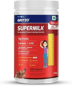 Meaple SuperMilk Height+ (13+y Girls)-13g Protein with Zero Refined Sugar
