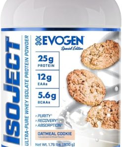 Evogen Isoject – Whey Protein Isolate | Ultra-Pure Whey Protein Powder with Ignitor Enzymes- BCAAs