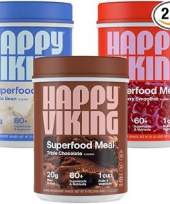 Happy Viking Chocolate- Vanilla and Strawberry Powder