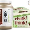 Ascent 100% Whey Protein Powder- Chocolate 4 lb & Hydration + Energy Electrolytes 3