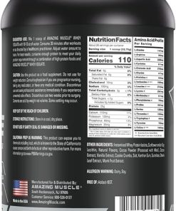 Whey Protein Isolate Powder | 25 Grams Protein Per Serving | 100% Whey Isolate | Zero Fat | Made in USA (2 Lb- Cookies & Cream) 2
