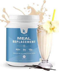 Meal Replacement Powder Gluten Free Contains MCT Powder- Coconut Oil