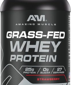 Grass-Fed Whey Protein Powder Supplement | 2 Lb (907 G) | Non