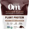 OM MUSHROOM SUPERFOOD Master Blend Creamy Chocolate Protein Powder- 16 Servings