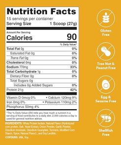 Whey Protein Powder | Chicken Soup Flavored High Protein Soup | 21g 100% Whey Isolate Protein Powder | Low Carb and Sugar Free | Gluten Free | Certified Kosher | 15 Servings 2