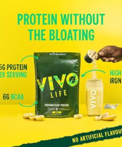 Vivo life Perform Plant Protein Powder – Strawberry & Vanilla- Vegan 2