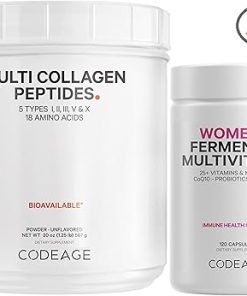 Codeage – Multi Collagen Protein + Women’s Daily Multivitamin Bundle
