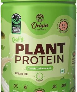 100% Natural Plant Protein Powder- Unflavoured with 25g Plant Based Protein