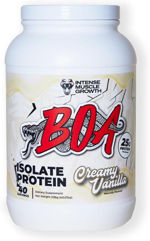 BOA Isolate Protein with Vitamin B6 and Zinc - Low