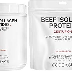 Ultimate Muscle & Recovery Pack: Collagen Peptides Powder and Beef Protein