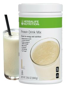 Herbalife HERBALIFE Protein Drink Mix: Vanilla flavor 840g- Nutrient Dense Healthy Snack