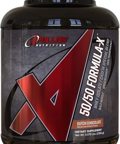 Apollon Nutrition 50/50 Formula-X | Whey Isolate and Casein Protein | 5 lb (Dutch Chocolate)
