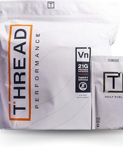 Thread Performance Daily Fuel – Vanilla Birthday Cake | All-in-One Sports Nutrition for Young Athletes | 21g Protein- 60+ Organic Superfoods