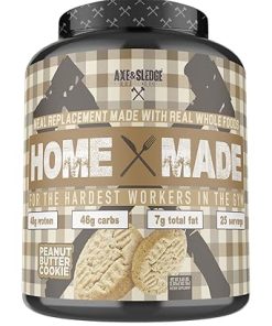 Axe & Sledge Supplements Home Made Whole-Foods-Based Meal Replacement Powder with Digestive Enzymes- Protein