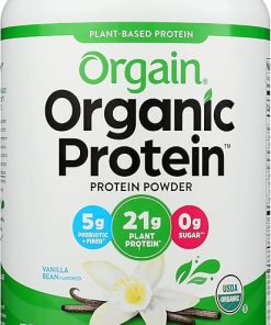 Orgain Organic Plant-Based Protein Powder- Vanilla Bean 2