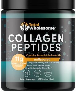 Collagen Powder – Advanced Collagen Peptides Powder with Added Protein – Collagen Supplements for Hair- Skin