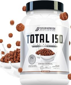 Total ISO Whey Isolate Protein Powder: Best Tasting Whey Protein Shake Featuring 100% Whey Protein Isolate- Perfect Post Workout Protein Powder Mix and Meal Replacement Drink