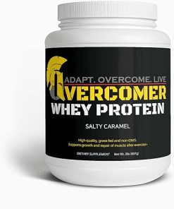 Overcomer Whey Protein- Salted Caramel Flavor