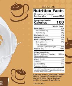 Inspire Caramel Latte Sugar-Free 20g Whey Protein Isolate Powder (20 Servings) 2