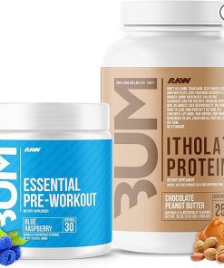 RAW Whey Isolate Protein Powder & Essential Pre-Workout Bundle