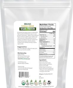 Z Natural Foods Organic Vanilla Cream Vegan Protein Powder 5 lbs 2