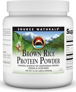 Source Naturals Brown Rice Protein- Vegan & Non-GMO* – 16 oz Powder