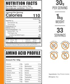 BulkSupplements.com Soy Protein Isolate Powder – Soy Protein Powder- Vegan & Gluten Free 2