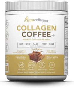 Protein Powder Combined with Premium Columbian Coffee; Grass-Fed- Non GMO