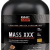 GNC AMP Mass XXX Mass Gainer Protein Powder | 50g Protein | Targeted Muscle Building and Workout Support Formula with MyoTor- BCAA and Creatine | Chocolate | 13 Servings