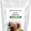 Z Natural Foods Organic Chocolate Vegan Protein Powder – Optimum Protein Blend Sourced from Pea- Brown Rice and Pumpkin with Cacao to Give A Delicious Chocolate Flavor Boost