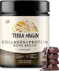 TERRA ORIGIN Collagen Peptides Powder | Bone Broth Hydrolized Collagen Type I and III Protein Supplement | for Women and Men Hair- Skin 2