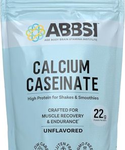 Calcium Caseinate Protein Powder 2 LB – Unflavored Slow-Release Protein for Muscle Recovery – No Added Sugar- No Artificial Additives