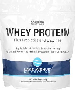 Lake Avenue Whey Protein + Probiotics- Chocolate