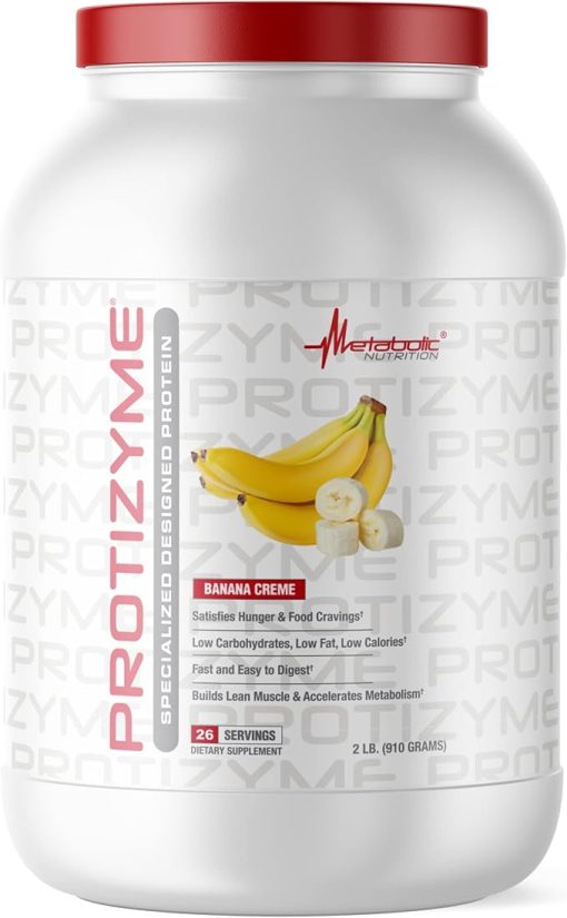 Metabolic Nutrition - Protizyme - Whey Protein Powder- High Protein