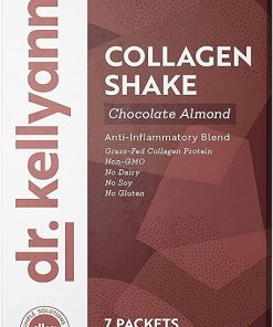 Dr. Kellyann Keto Chocolate Almond Shakes (7 Servings) – Grass-Fed Collagen Protein- Keto & Paleo-Friendly