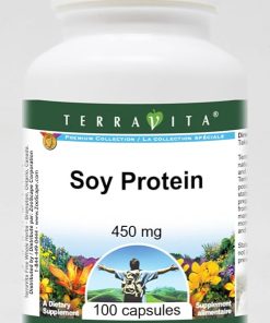 Soy Protein – 450 mg (100 Capsules- ZIN: 521425)