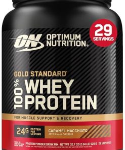 Optimum Nutrition New Flavor Gold Standard 100% Whey Protein Powder- Caramel Macchiato