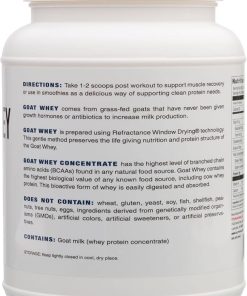 Goat Whey Protein | Grass-Fed | from Pastured Goats 2