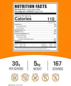BulkSupplements.com Maltodextrin Powder – Maltodextrin Supplement for Energy Boost- Maltodextrin Food Grade – Unflavored & Gluten Free 2