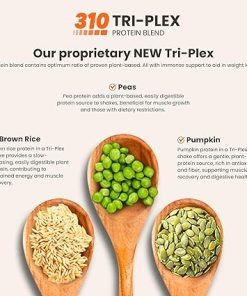 310 Nutrition All-in-One Meal Replacement Shake – Vegan Superfood Blend- Natural Sweeteners 2
