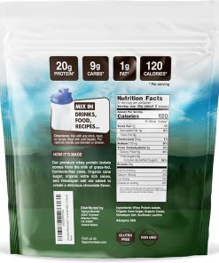 Opportuniteas Grass Fed Chocolate Whey Protein Isolate Powder – 20g Protein Powder Without Artificial Sweeteners- Hormone-Free Cows 2